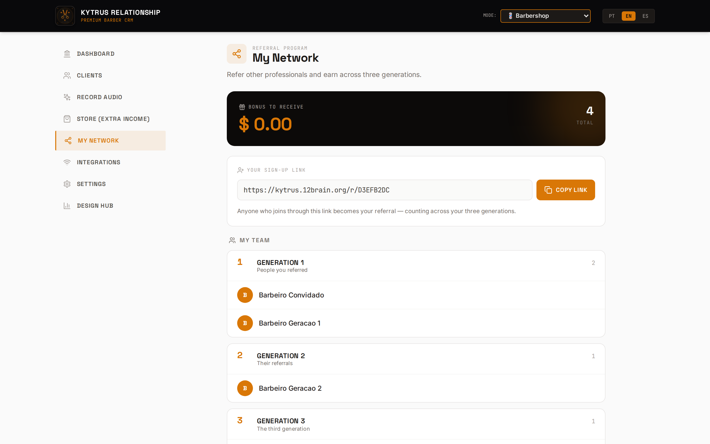 KYTRUS referral network